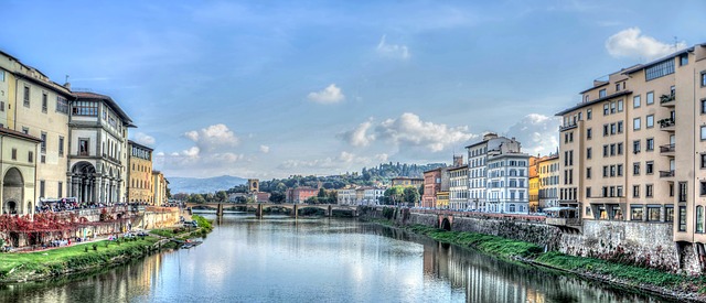 řeka ve Florencii