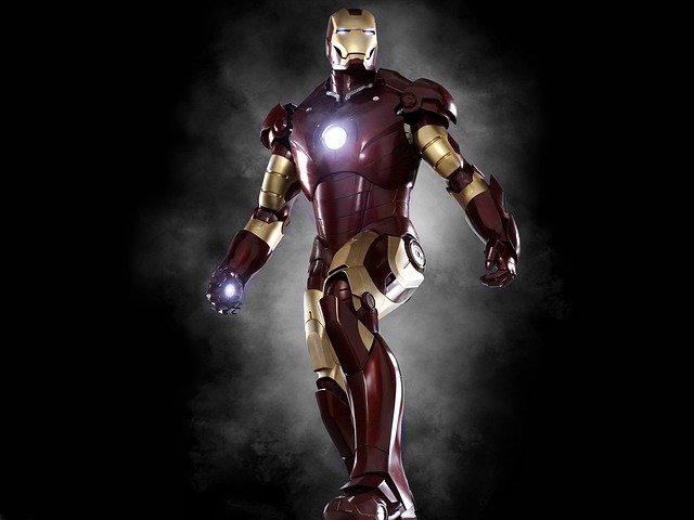 Iron man letí